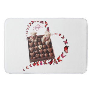 Tapis De Bain Cœur d'amour