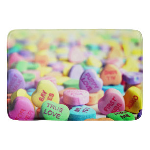 Tapis De Bain Coeurs romantiques