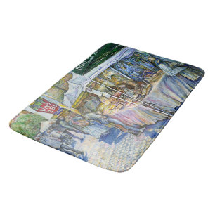 Tapis De Bain Coin de Flying Pig Farm et Wine a Bit.