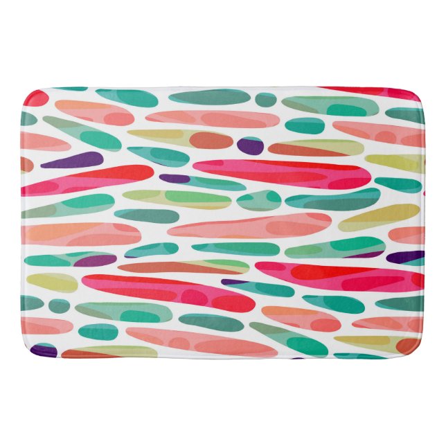 Tapis De Bain Collage de couleurs 150222 v2 (Devant)