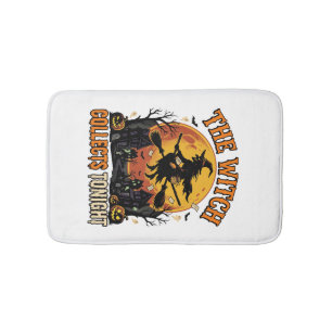Tapis De Bain Collection de sorcière d'Halloween Humour