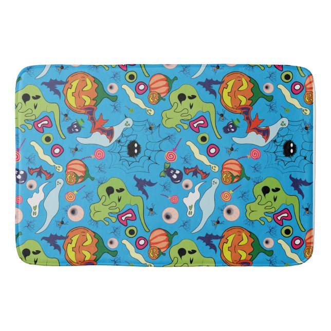 Tapis De Bain Collection graphique Halloween éffrayant (Devant)