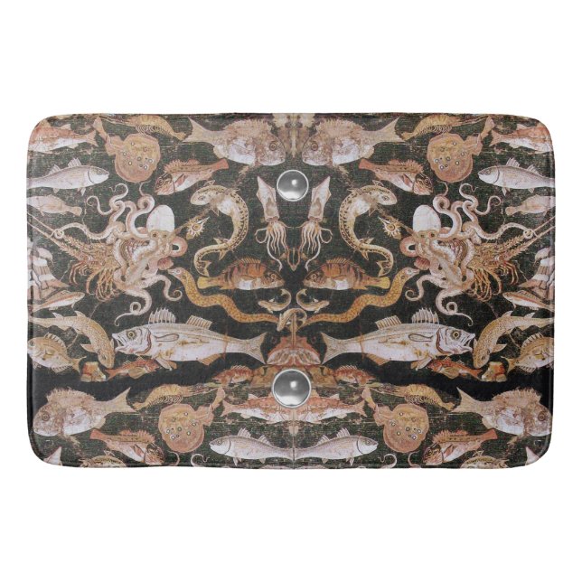 Tapis De Bain COLLECTION POMPEII /OCÉAN -ESPACE DE VIE MARINE Na (Devant)