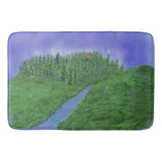 Tapis De Bain Colline et ruisseau