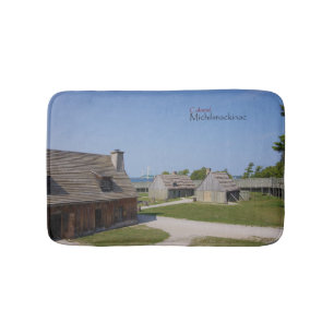 Tapis de bain colonial Michilimackinac