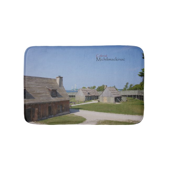 Tapis de bain colonial Michilimackinac (Devant)