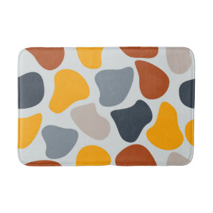 Tapis De Bain Coloré, cool, tendance, bio géométrique moderne