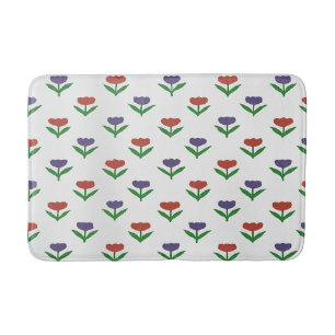 Tapis de bain coloré Tulip