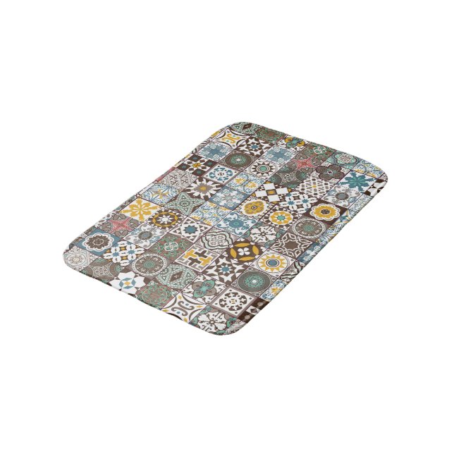 Tapis De Bain Colored Moroccan (Angle)