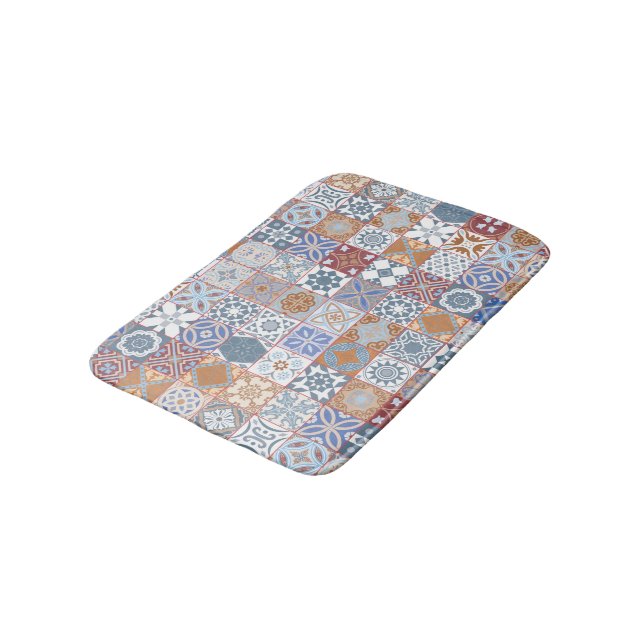 Tapis De Bain Colorful Moroccan (Angle)