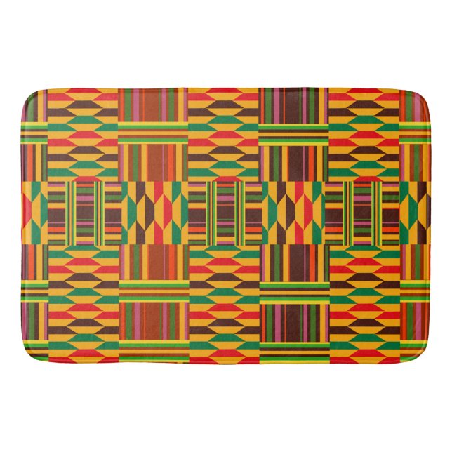 Tapis De Bain Colourful kente (Devant)