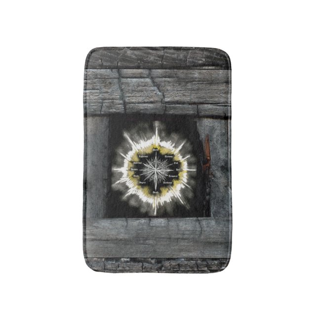 Tapis De Bain Compas spirituel (Devant (Vertical))
