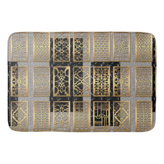 Tapis De Bain Conception abstraite afro-américaine moderne