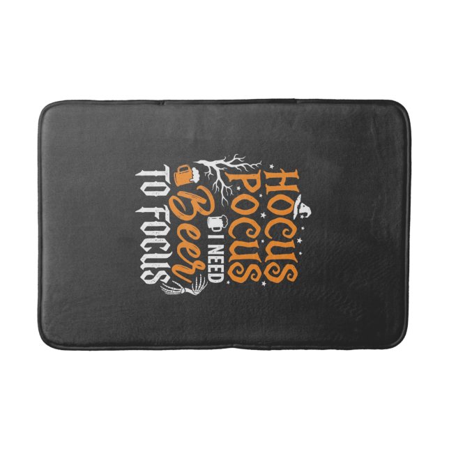 Tapis De Bain Conception de bière Hocus Pocus Halloween_1 (Devant)