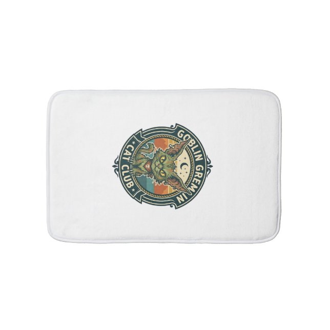 Tapis De Bain Conception de chat mignon de lutin gremlin - Gobel (Devant)