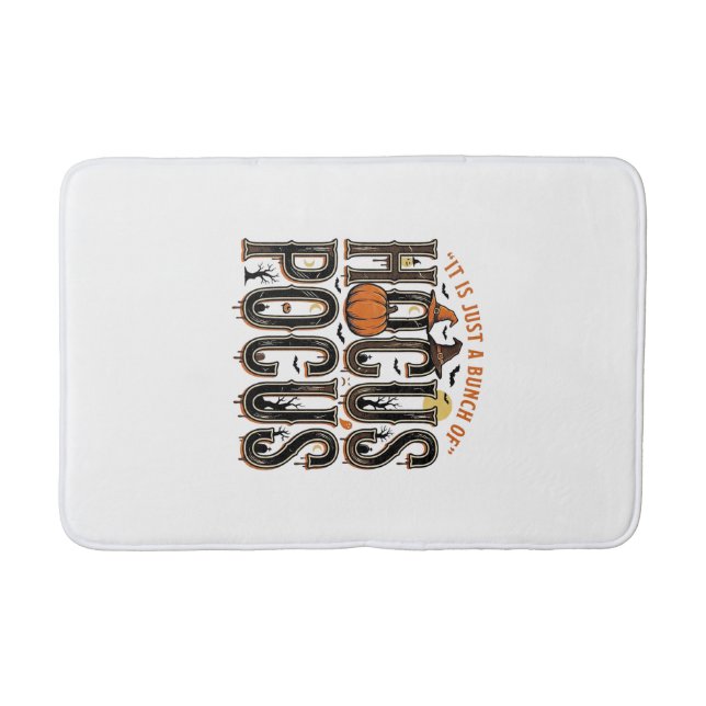 Tapis De Bain Conception de chemise de citrouille Halloween Hocu (Devant)