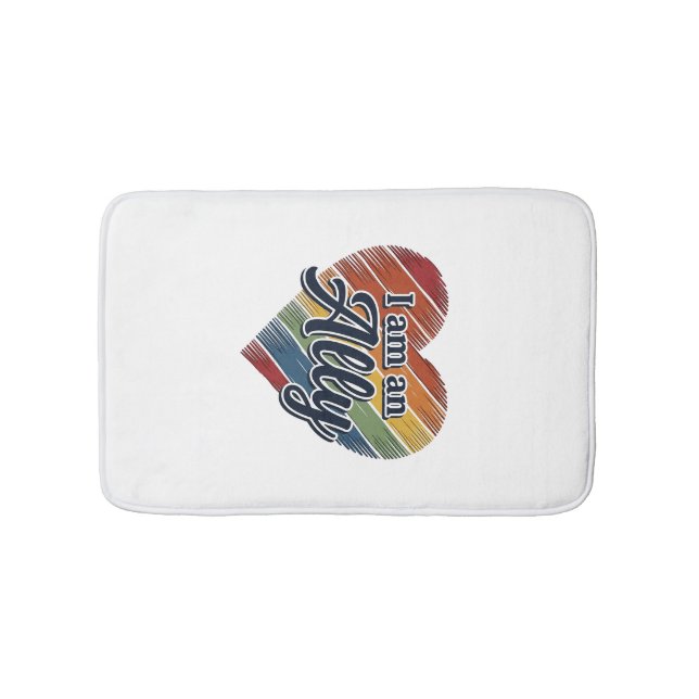 Tapis De Bain Conception de chemise vectorielle cœur allié arc-e (Devant)