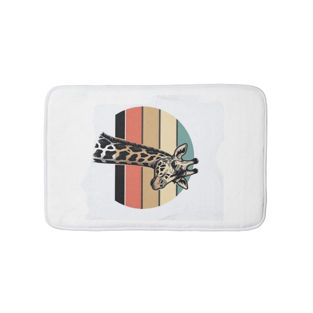 Tapis De Bain Conception de chemise vectorielle Safari Coucher d (Devant)
