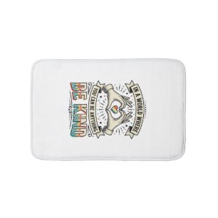 Tapis De Bain Conception de chemise vintage à mains en forme de
