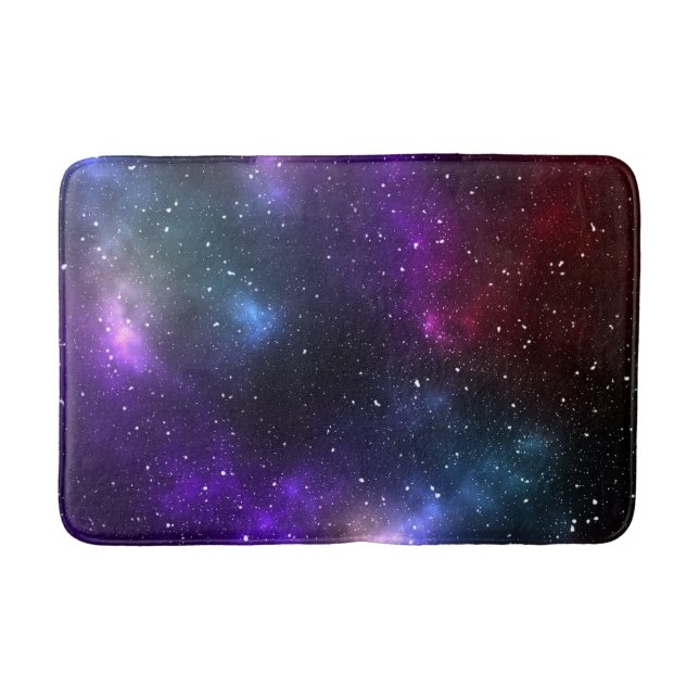 Tapis De Bain Conception de constellations de l'espace cosmique  (Devant)