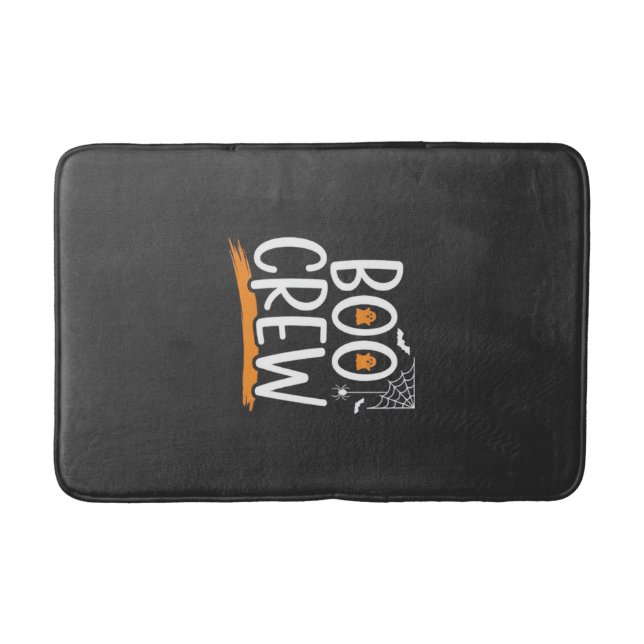 Tapis De Bain Conception de fantôme Halloween Boo Crew_1 (Devant)