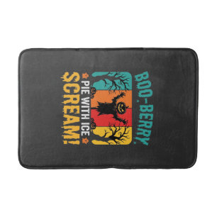 Tapis De Bain Conception de glace d'Halloween tarte Boo-Berry
