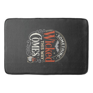 Tapis De Bain Conception de Halloween Wicked This Way Comes_1