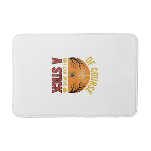 Tapis De Bain Conception de T-shirt drôle d'Halloween avec une t