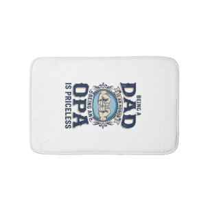 Tapis De Bain Conception de t-shirt vintage avec un coup de poin