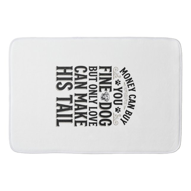 Tapis De Bain Conception de typographie de citation d'amour de c (Devant)
