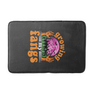 Tapis De Bain Conception de vampire Halloween Croissance de mes