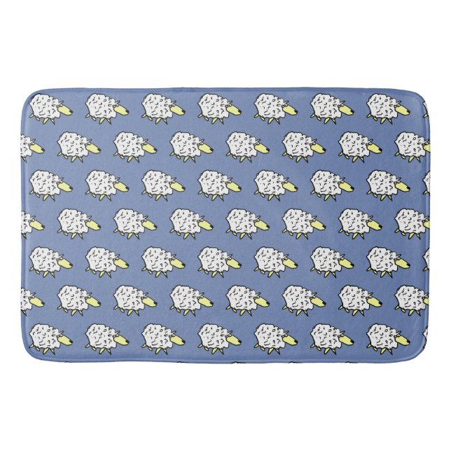 Tapis De Bain Conception des moutons (Devant)