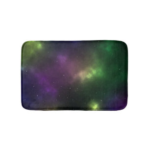 Tapis De Bain Conception d'espaces cosmiques abstraits de conste