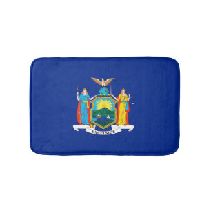 Tapis De Bain Conception du drapeau de l'État de New York