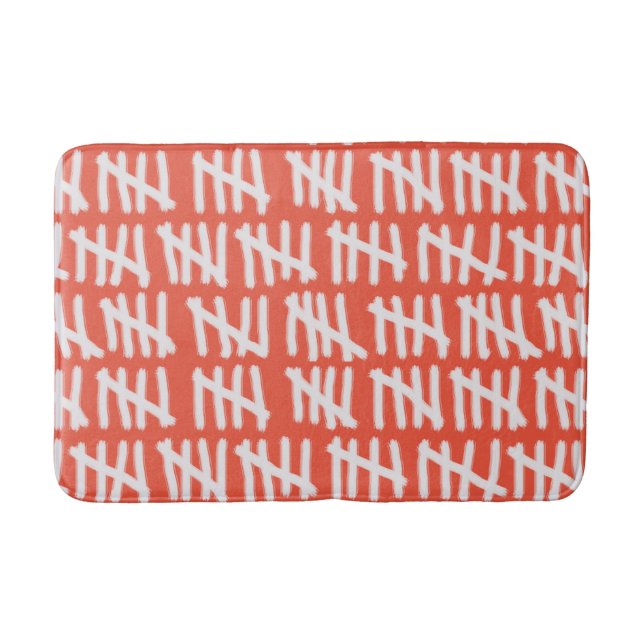 Tapis De Bain Conception du nombre de jours sur n'importe quelle (Devant)