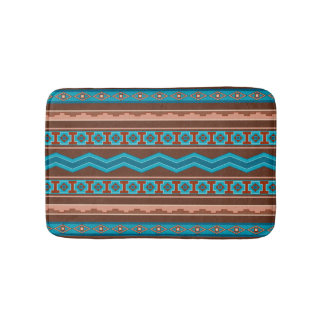 Tapis De Bain Conception géométrique de style sud-ouest Cameron