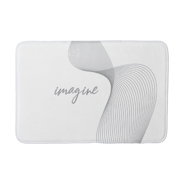 Tapis De Bain Conception graphique moderne, simple et élégante d (Devant)
