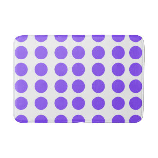 Tapis De Bain Conception Pois violette