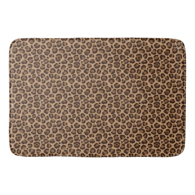 Tapis De Bain Conception Série Classique Léopard 12 (Devant)