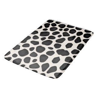 Tapis De Bain Conceptions modernes motifs noirs