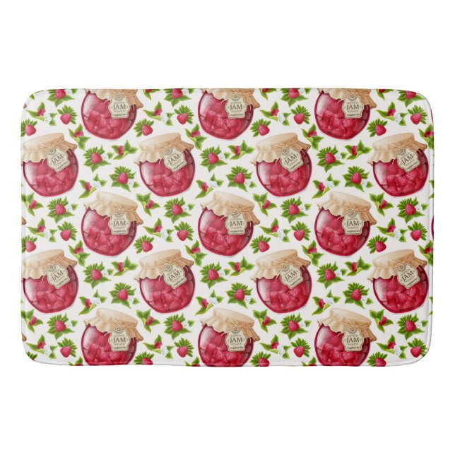 Tapis De Bain Confiture de framboise (Devant)