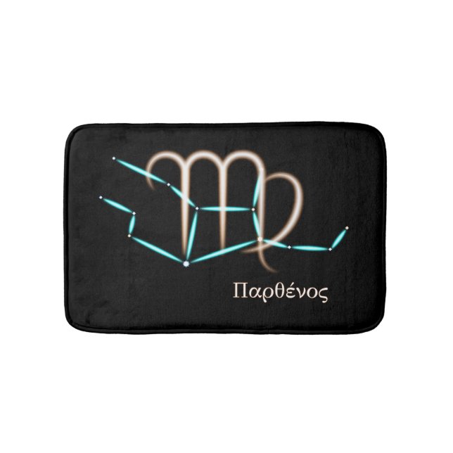 Tapis de bain constellation du zodiaque Vierge (Devant)