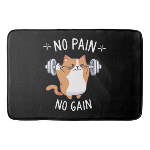 Tapis De Bain Construisons du Muscle ! C'est le moment de la gym
