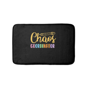 Tapis De Bain Coordinateur du Chaos enseignant