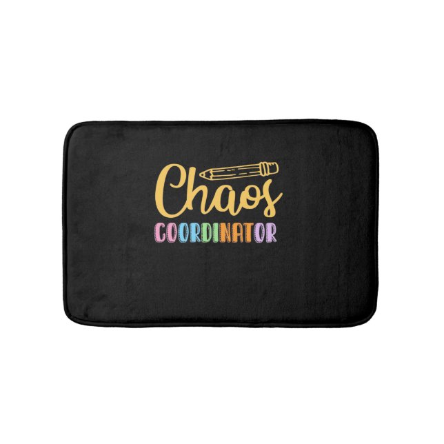 Tapis De Bain Coordinateur du Chaos enseignant (Devant)