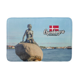 Tapis De Bain Copenhague Danemark Mermaid