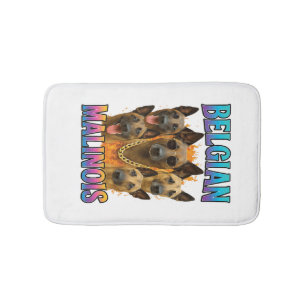 Tapis De Bain Copie de Malinois belge