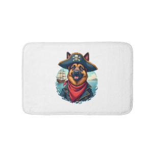 Tapis De Bain Copie de Pirate de Chien Berger Allemand
