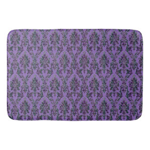 Tapis De Bain Copie pourpre vintage de damassé