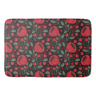 Tapis De Bain Coquelicots rouges